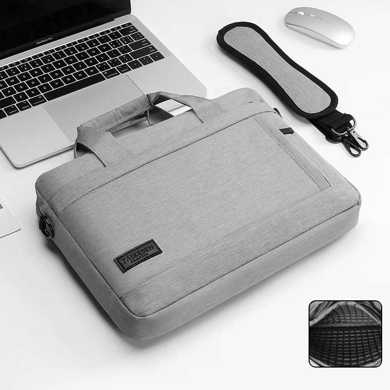 Laptop Sleeve Bag for 14-17 inch MacBook AirPro Huawei Asus Dell - Shoulder Handbag Briefcase - ZOOMNSTORE