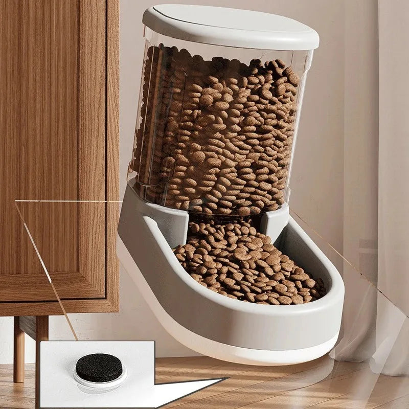 Large Capacity Pet Feeder - 38L Dog Cat Water Dispenser with Anti-Slip Design - ZOOMNSTORE
