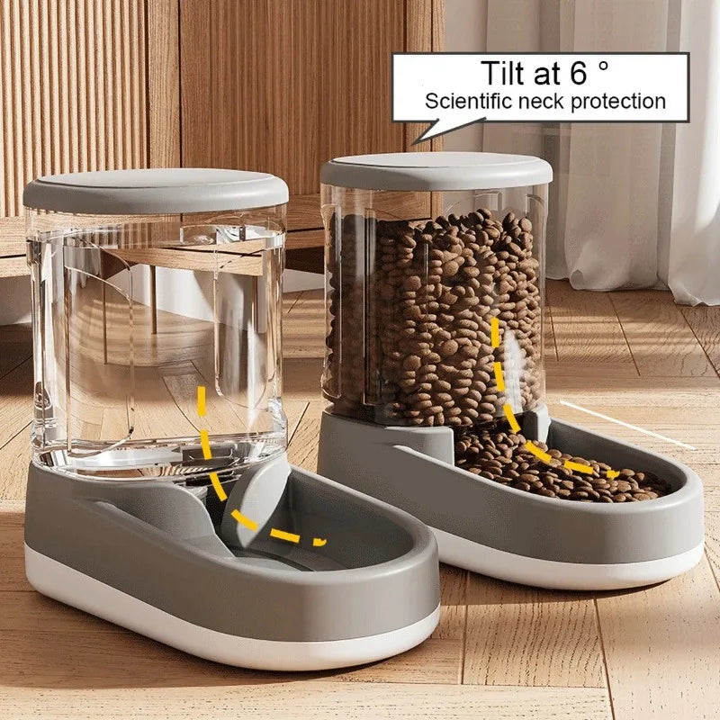 Large Capacity Pet Feeder - 38L Dog Cat Water Dispenser with Anti-Slip Design - ZOOMNSTORE