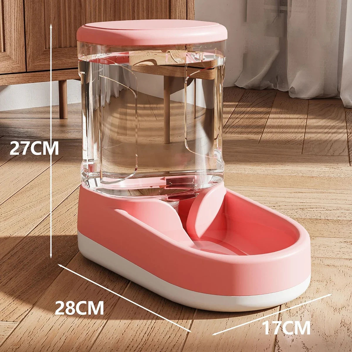 Large Capacity Pet Feeder - 38L Dog Cat Water Dispenser with Anti-Slip Design - ZOOMNSTORE