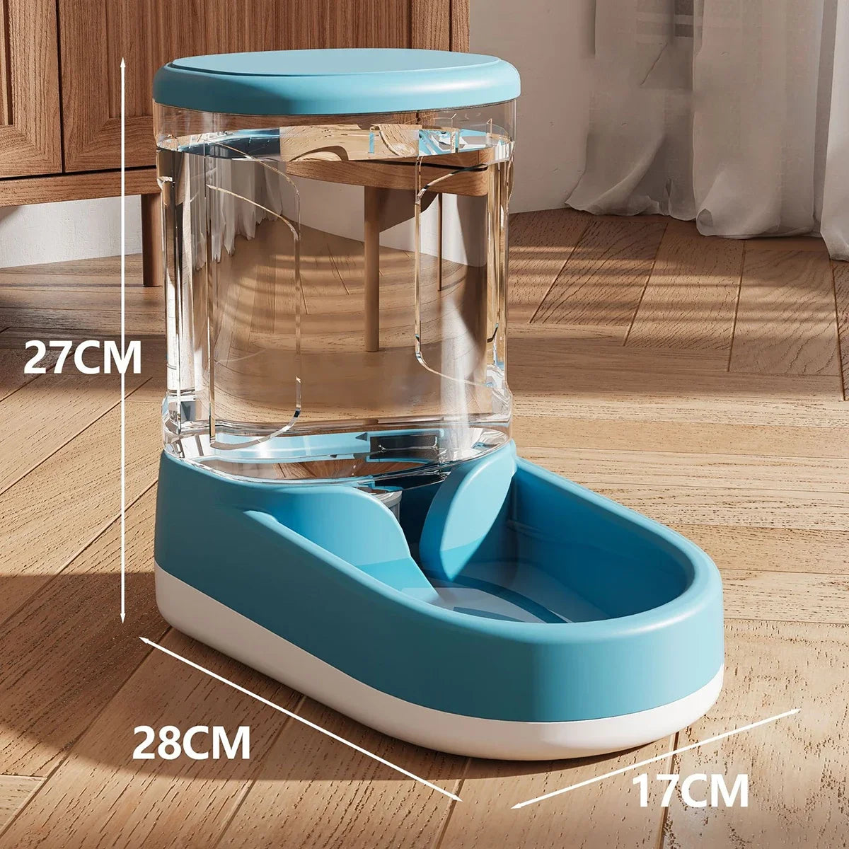 Large Capacity Pet Feeder - 38L Dog Cat Water Dispenser with Anti-Slip Design - ZOOMNSTORE