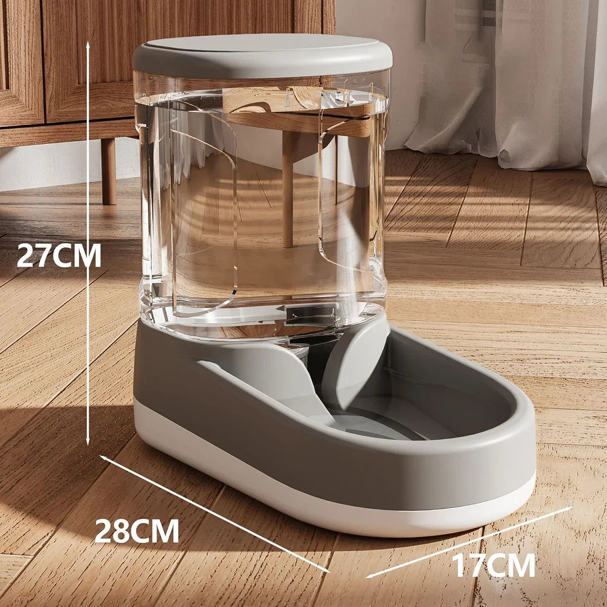 Large Capacity Pet Feeder - 38L Dog Cat Water Dispenser with Anti-Slip Design - ZOOMNSTORE