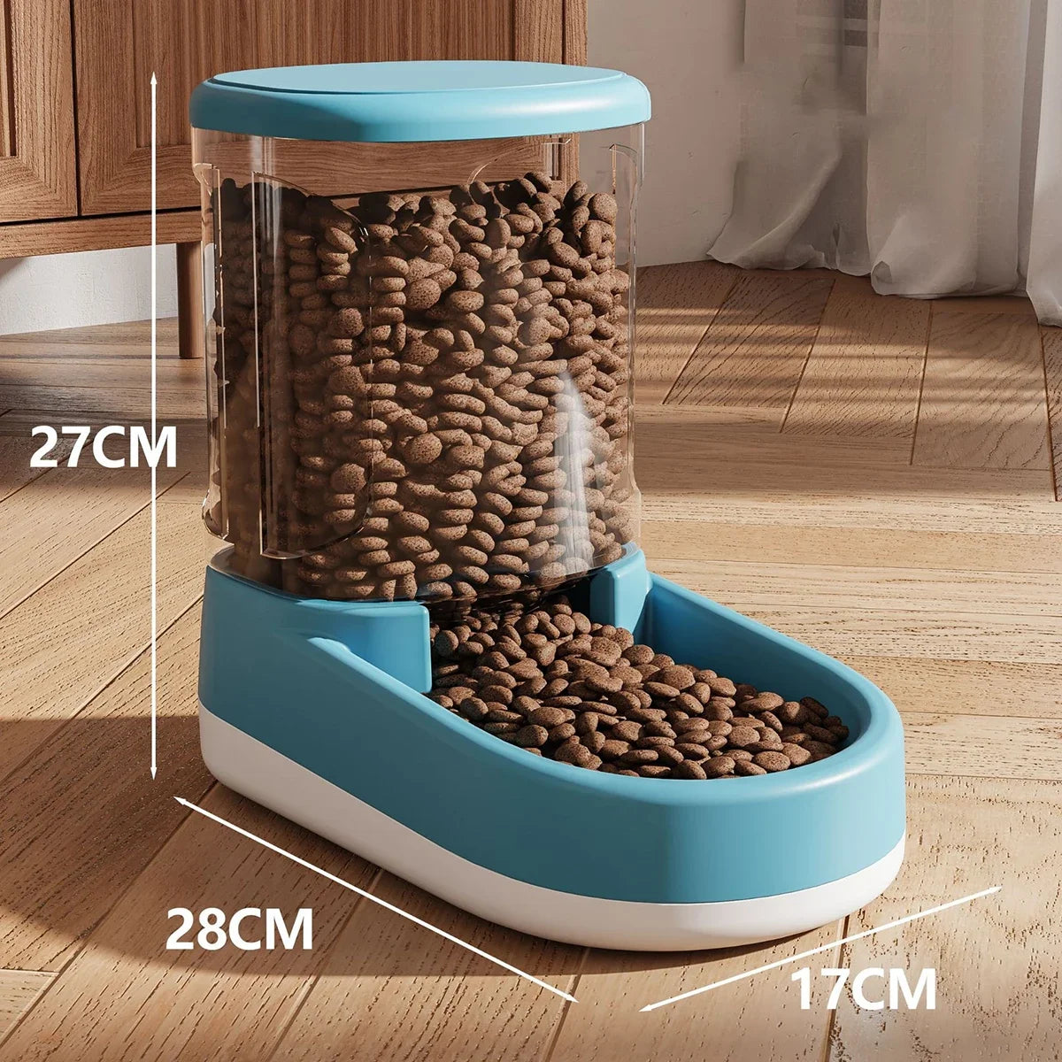 Large Capacity Pet Feeder - 38L Dog Cat Water Dispenser with Anti-Slip Design - ZOOMNSTORE