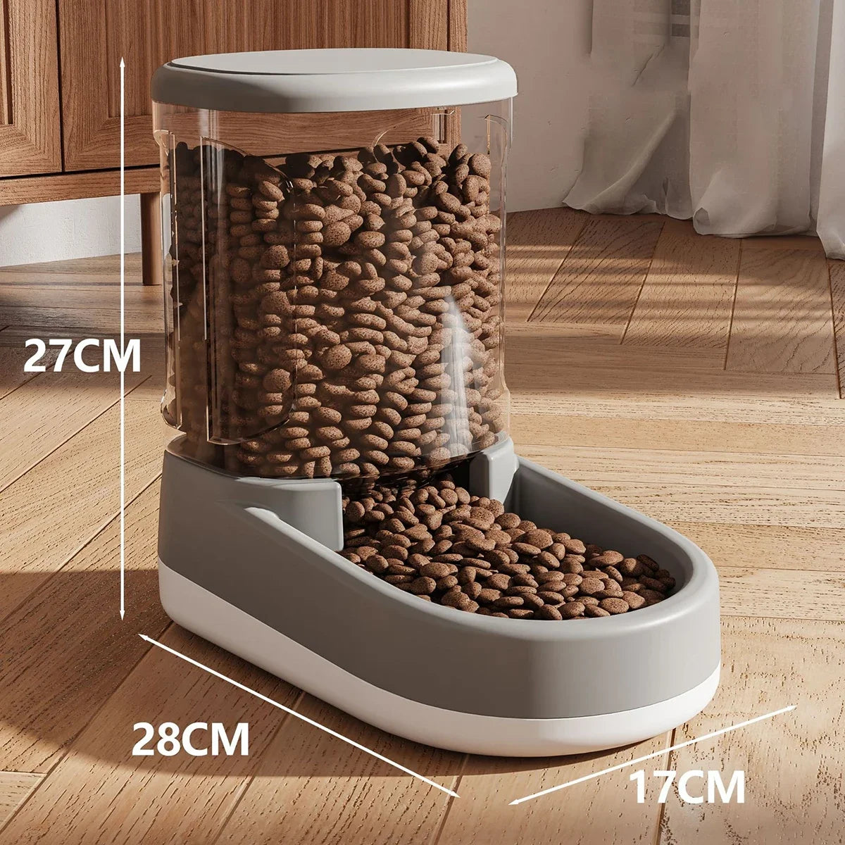 Large Capacity Pet Feeder - 38L Dog Cat Water Dispenser with Anti-Slip Design - ZOOMNSTORE