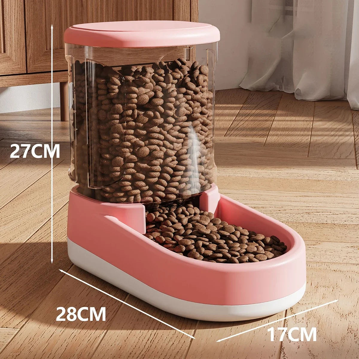 Large Capacity Pet Feeder - 38L Dog Cat Water Dispenser with Anti-Slip Design - ZOOMNSTORE