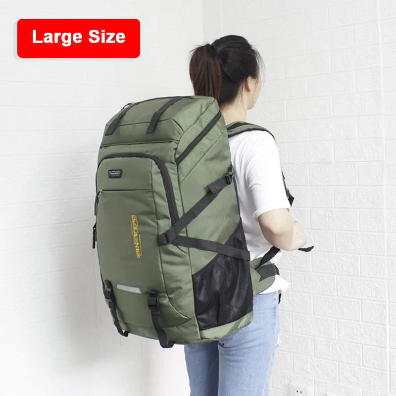 Classic Large Capacity Backpack - Unisex Travel Shoulder Bag for Students Laptops - ZOOMNSTORE