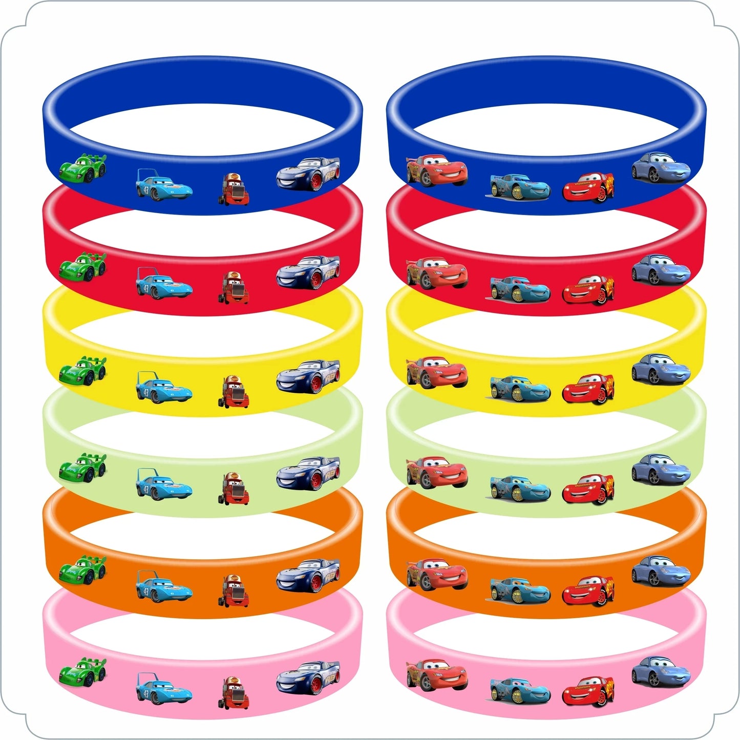 Lightning McQueen Party Supplies - Disposable Tableware Paper Plates for Kids Birthday Baby Shower - ZOOMNSTORE