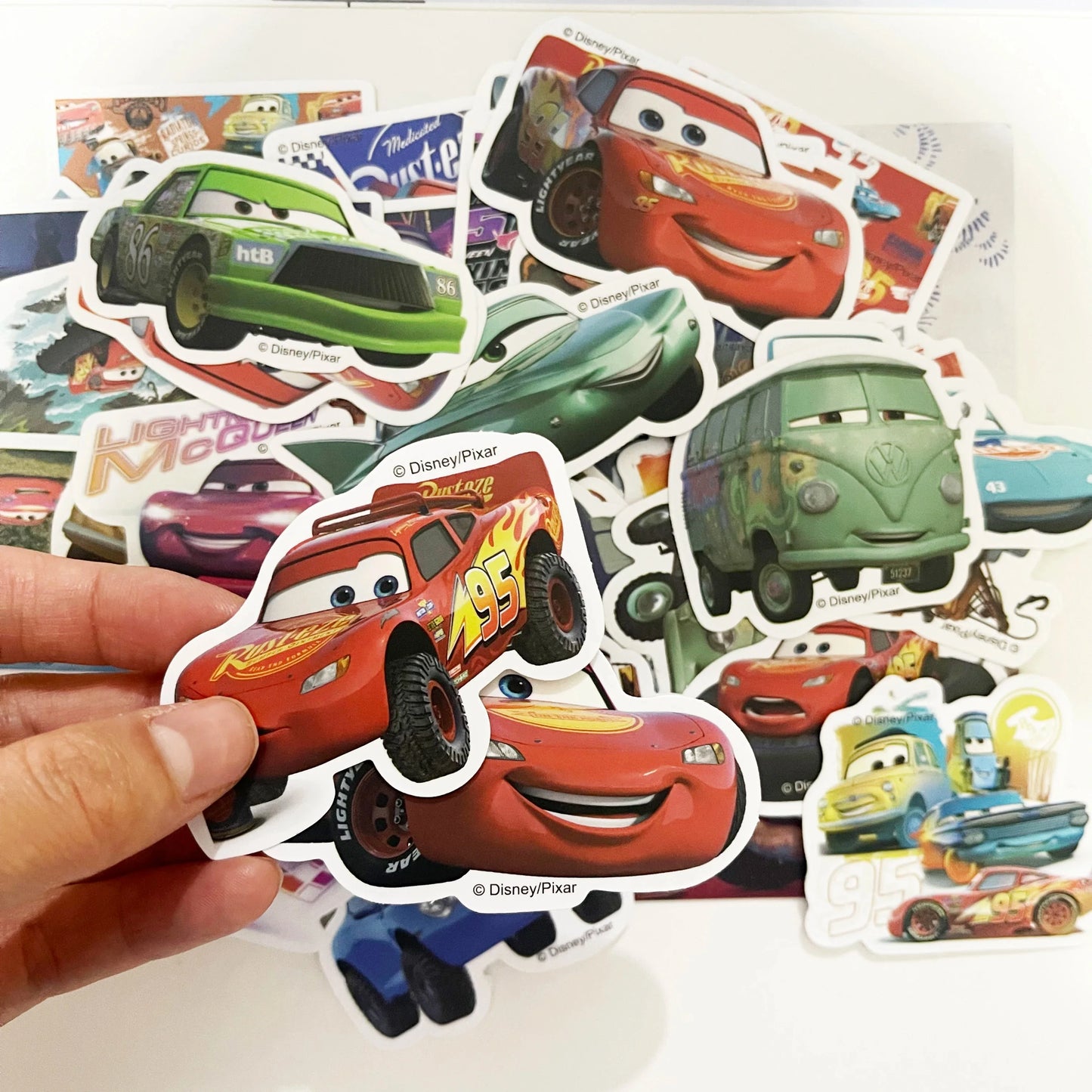Lightning McQueen Party Supplies - Disposable Tableware Paper Plates for Kids Birthday Baby Shower - ZOOMNSTORE