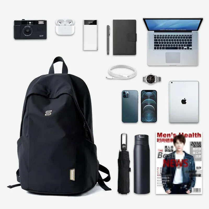 Lightweight 156 Laptop Backpack - Waterproof Oxford Travel Bag for Men Teens - ZOOMNSTORE