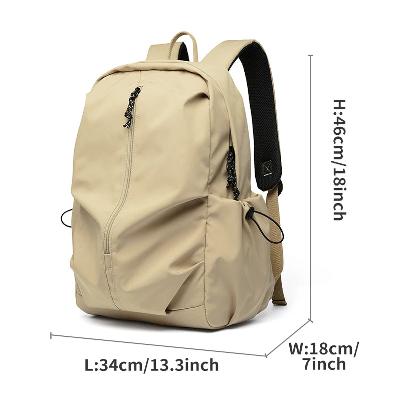 Lightweight 156 Laptop Backpack - Waterproof Oxford Travel Bag for Men Teens - ZOOMNSTORE
