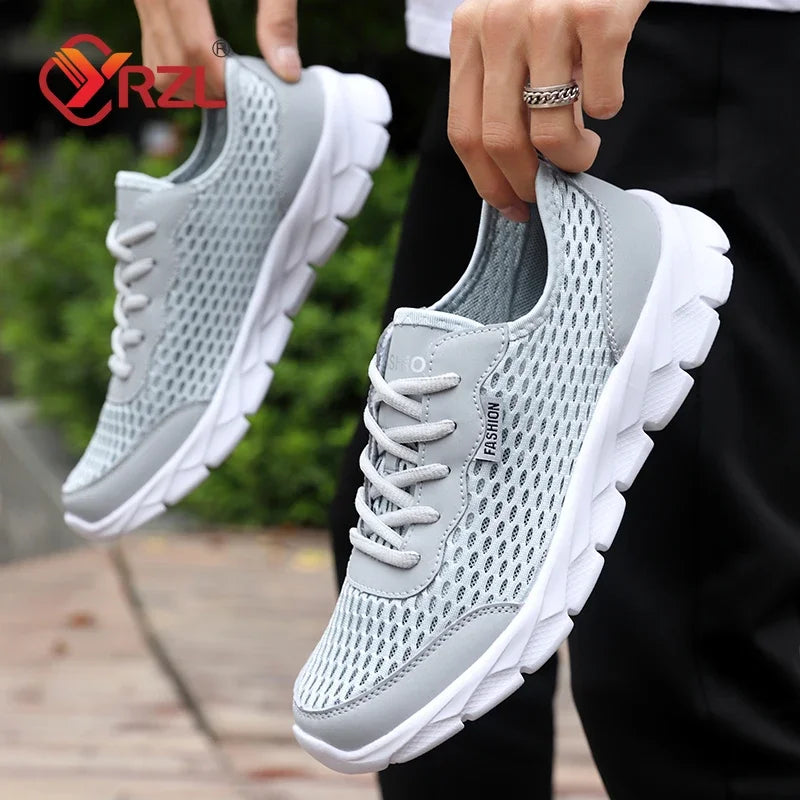 Lightweight Breathable Mesh Athletic Shoes - High-Quality Sport Sneakers for Running and Walking - ZOOMNSTORE