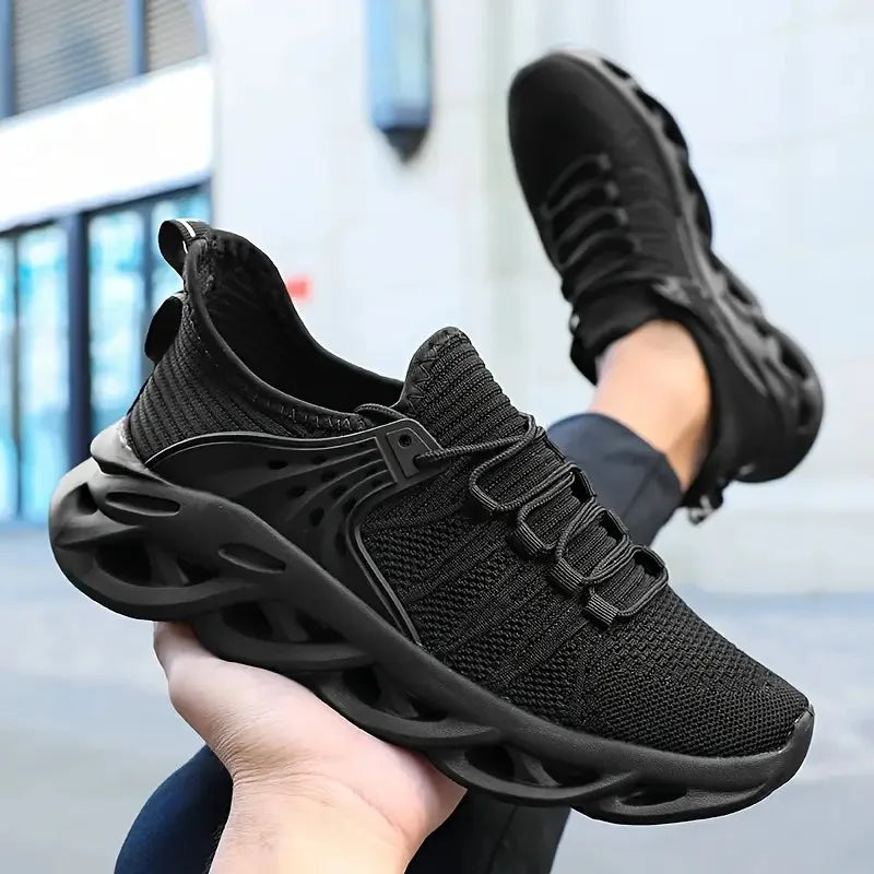 Lightweight Green Running Shoes - Breathable Size 48 Sports Trainers - ZOOMNSTORE