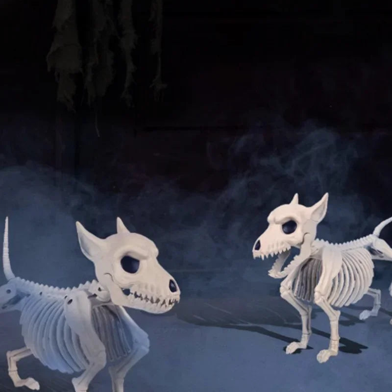 Little Wolf Skeleton - Creative Halloween Decor for Indoor Outdoor Garden - ZOOMNSTORE