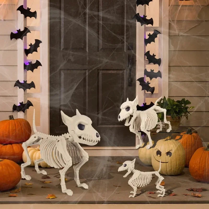 Little Wolf Skeleton - Creative Halloween Decor for Indoor Outdoor Garden - ZOOMNSTORE