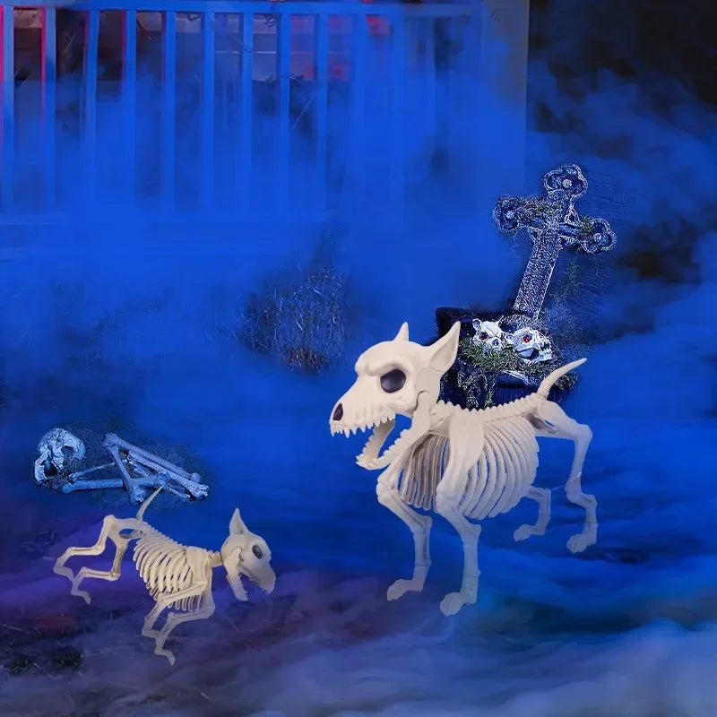 Little Wolf Skeleton - Creative Halloween Decor for Indoor Outdoor Garden - ZOOMNSTORE