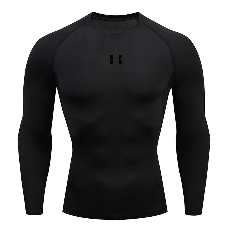 Long Sleeve Basketball Shirt - Quick-Dry Fitness Top for Training and Running - ZOOMNSTORE
