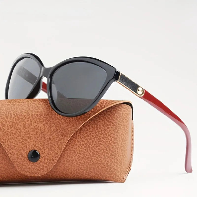 Luxury Cat Eye Sunglasses - Polarized Vintage Fashion for Women - ZOOMNSTORE