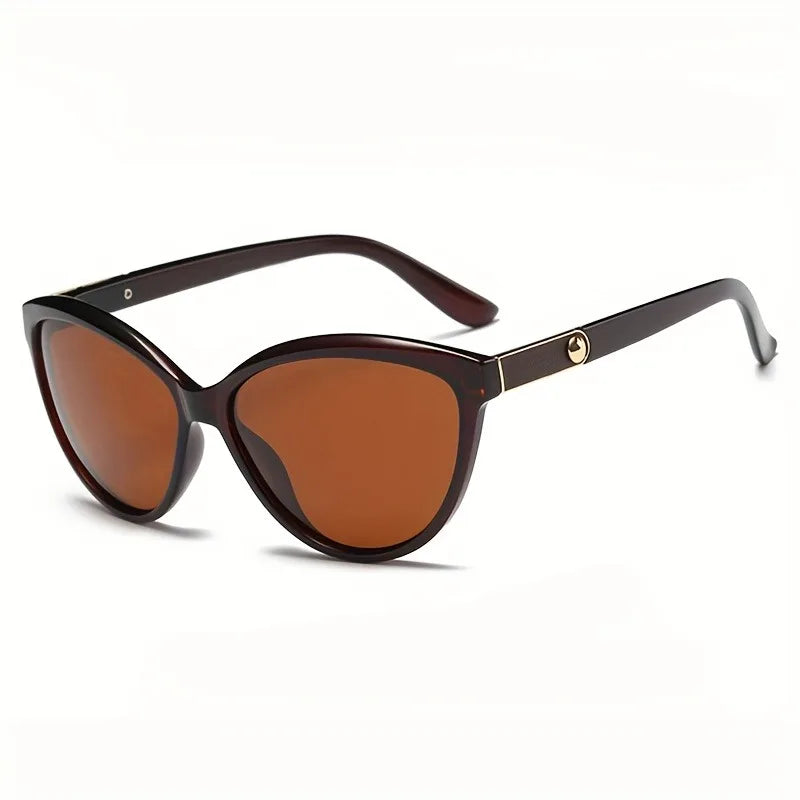Luxury Cat Eye Sunglasses - Polarized Vintage Fashion for Women - ZOOMNSTORE