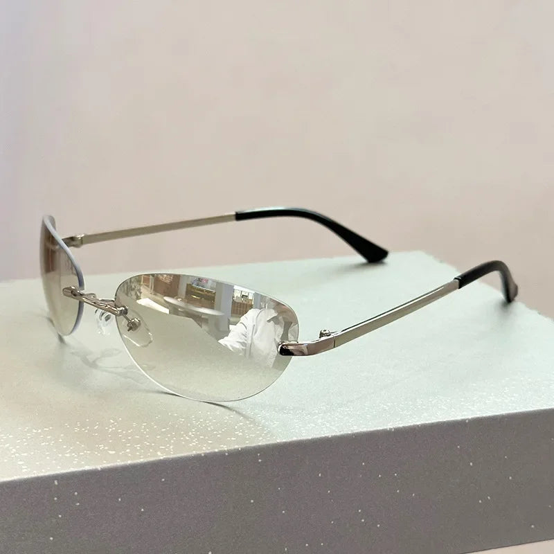 Luxury Cat Eye Sunglasses - Vintage Punk Womens Shades UV400 - ZOOMNSTORE