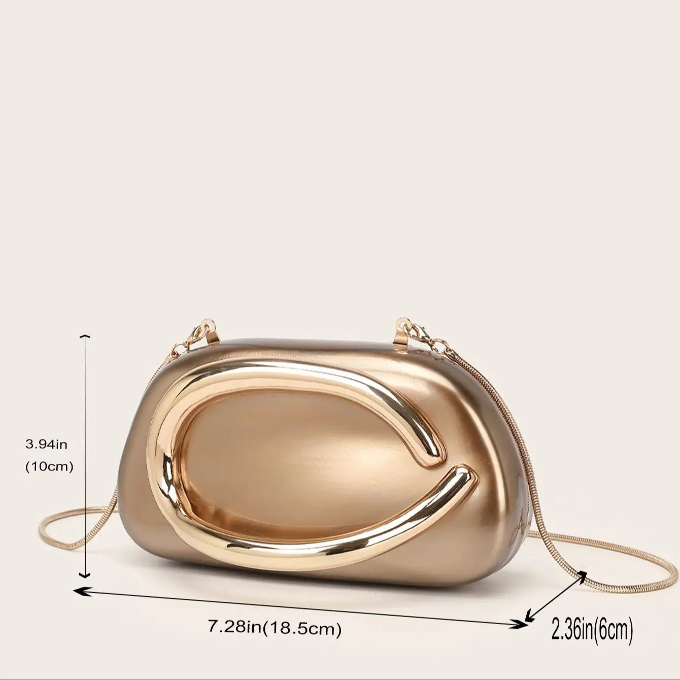 Luxury Evening Clutch Bag - Womens Wedding Party Crossbody Handbag - ZOOMNSTORE