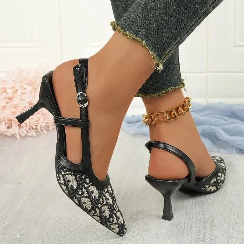 Luxury Womens High Heels - Comfortable Casual Sandals for Summer 2025 - ZOOMNSTORE