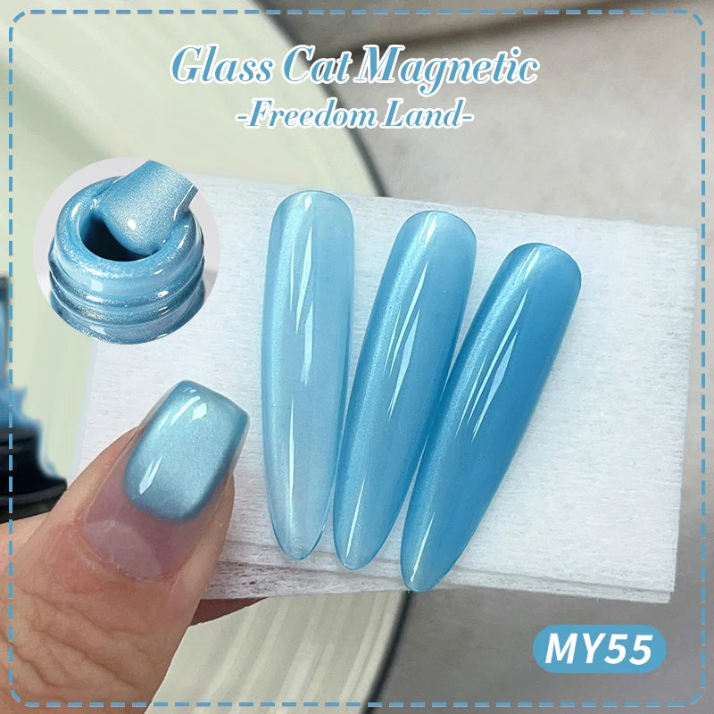 Magnetic Gel Nail Polish - Born Pretty Cat Pink Jelly Soak Off Gel 10ml - ZOOMNSTORE