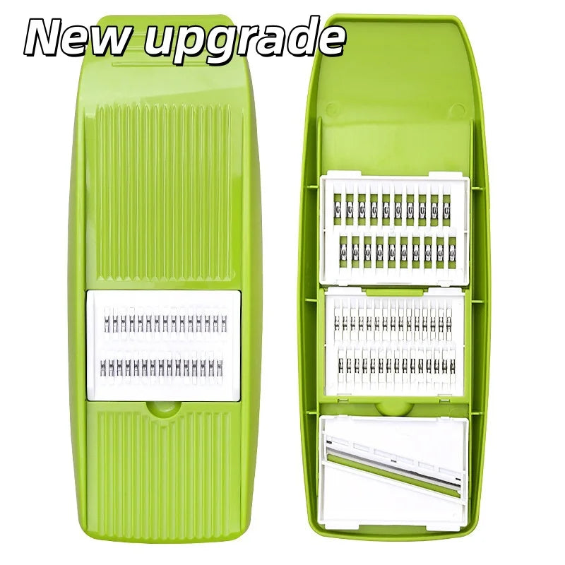 Mandoline Slicer Stainless Steel Vegetable Cutter With 3 Julienne Blades - ZOOMNSTORE