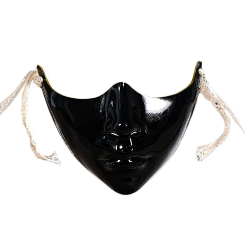 Masquerade Half Face Mask - Cosplay Halloween Eyemask for Men and Women - ZOOMNSTORE
