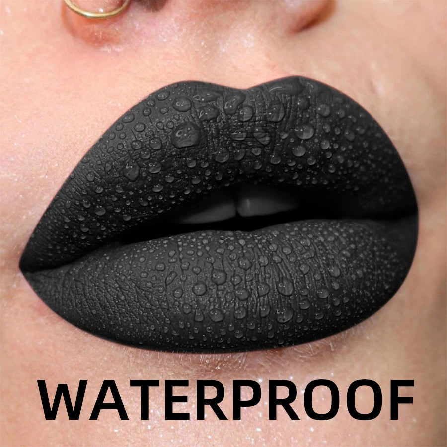 Matte Velvet Lip Gloss - Waterproof Liquid Lipstick in 19 Colors - ZOOMNSTORE
