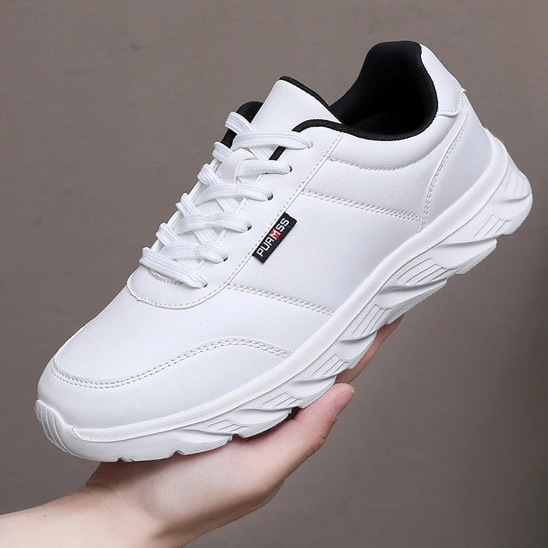 Casual Breathable Sneakers for Men - Trendy Non-Slip Vulcanized Footwear - ZOOMNSTORE