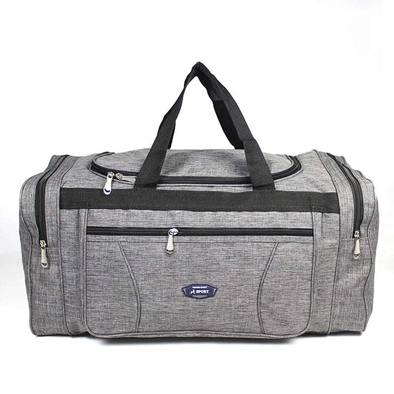 Large Waterproof Oxford Duffle Bag - Mens Travel Hand Luggage - ZOOMNSTORE