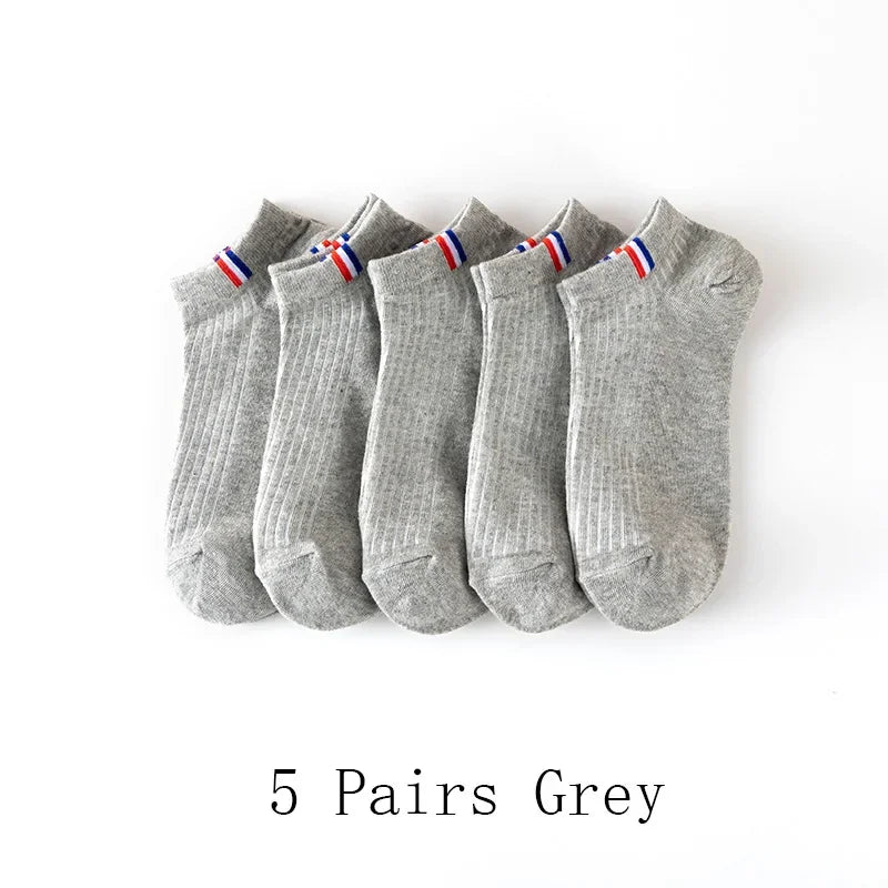 Men's Breathable Socks - Summer Mesh Low Cut Thin Sports Socks | Quick Dry - ZOOMNSTORE