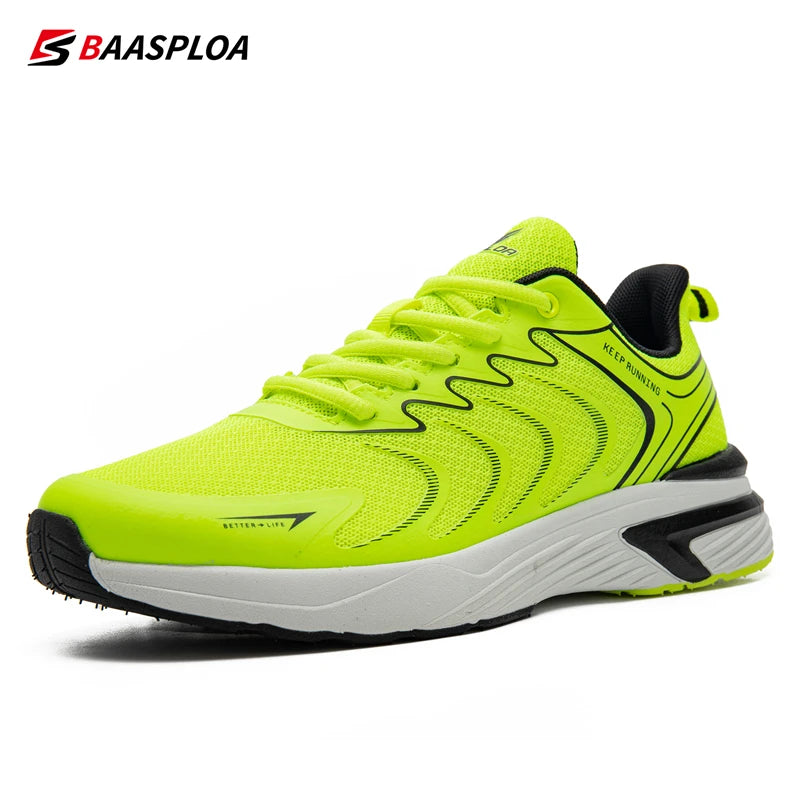 Mens Lightweight Breathable Running Shoes - Casual Non-Slip Sports Sneakers - ZOOMNSTORE