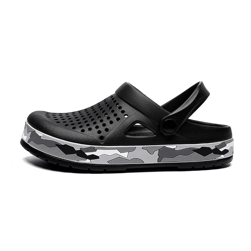 Men's Summer Sandals – Large Size Breathable EVA Slip-On Outdoor Shoes - ZOOMNSTORE