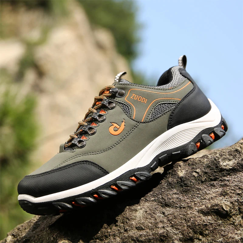 Mens Breathable Running Sneakers - Casual Athletic Outdoor Shoes - ZOOMNSTORE