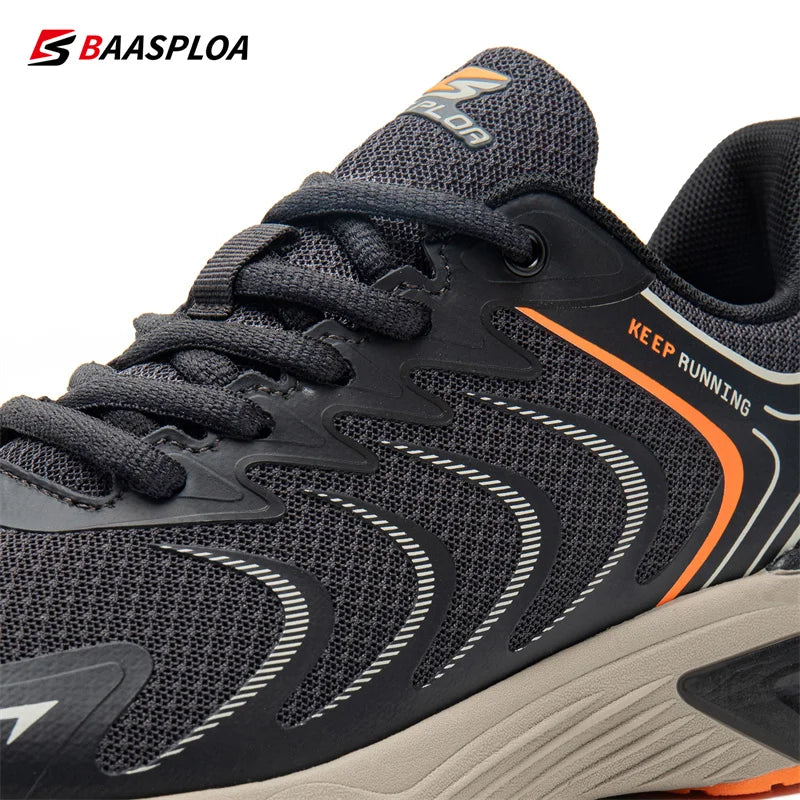 Mens Lightweight Breathable Running Shoes - Casual Non-Slip Sports Sneakers - ZOOMNSTORE