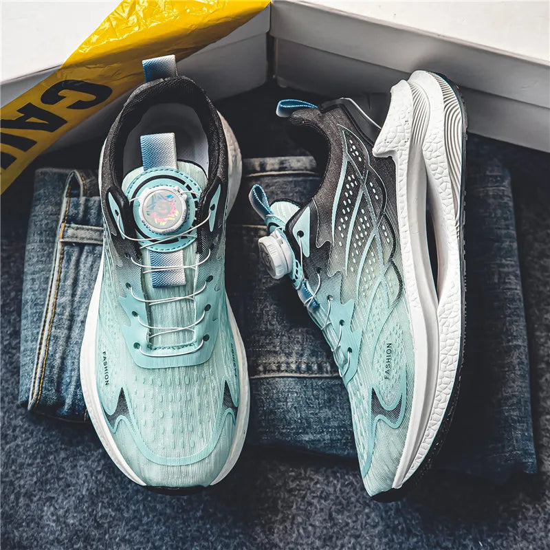 Mens Mesh Running Shoes - Breathable Casual Sports Footwear for Outdoor Activities - ZOOMNSTORE