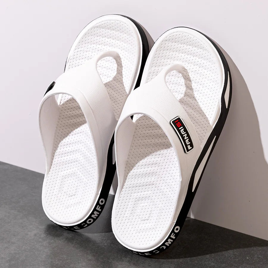 Mens Non-Slip Flip Flops - Summer Outdoor Beach Sandals - ZOOMNSTORE