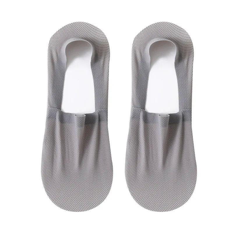 Mens Summer Boat Socks - Thin Invisible Breathable Casual Socks - ZOOMNSTORE