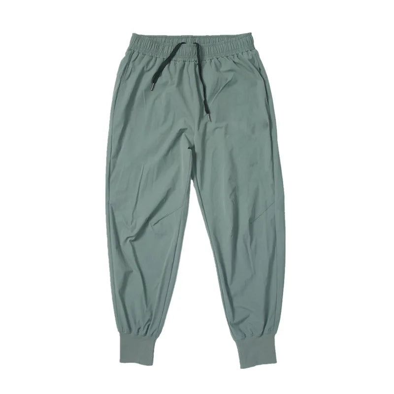 Mens Summer Running Pants - Elastic Jogging Sweatpants for Gym Outdoor Fitness - ZOOMNSTORE