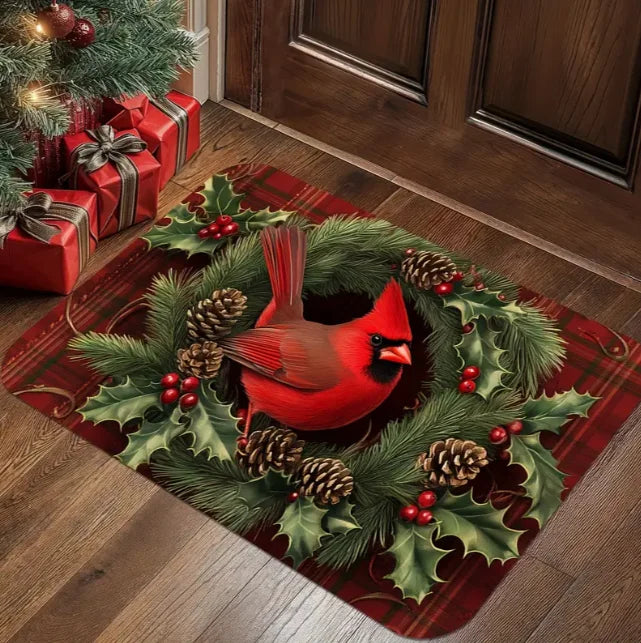 Merry Christmas Door Mat - Outdoor Welcome Mat for Home Decor - ZOOMNSTORE