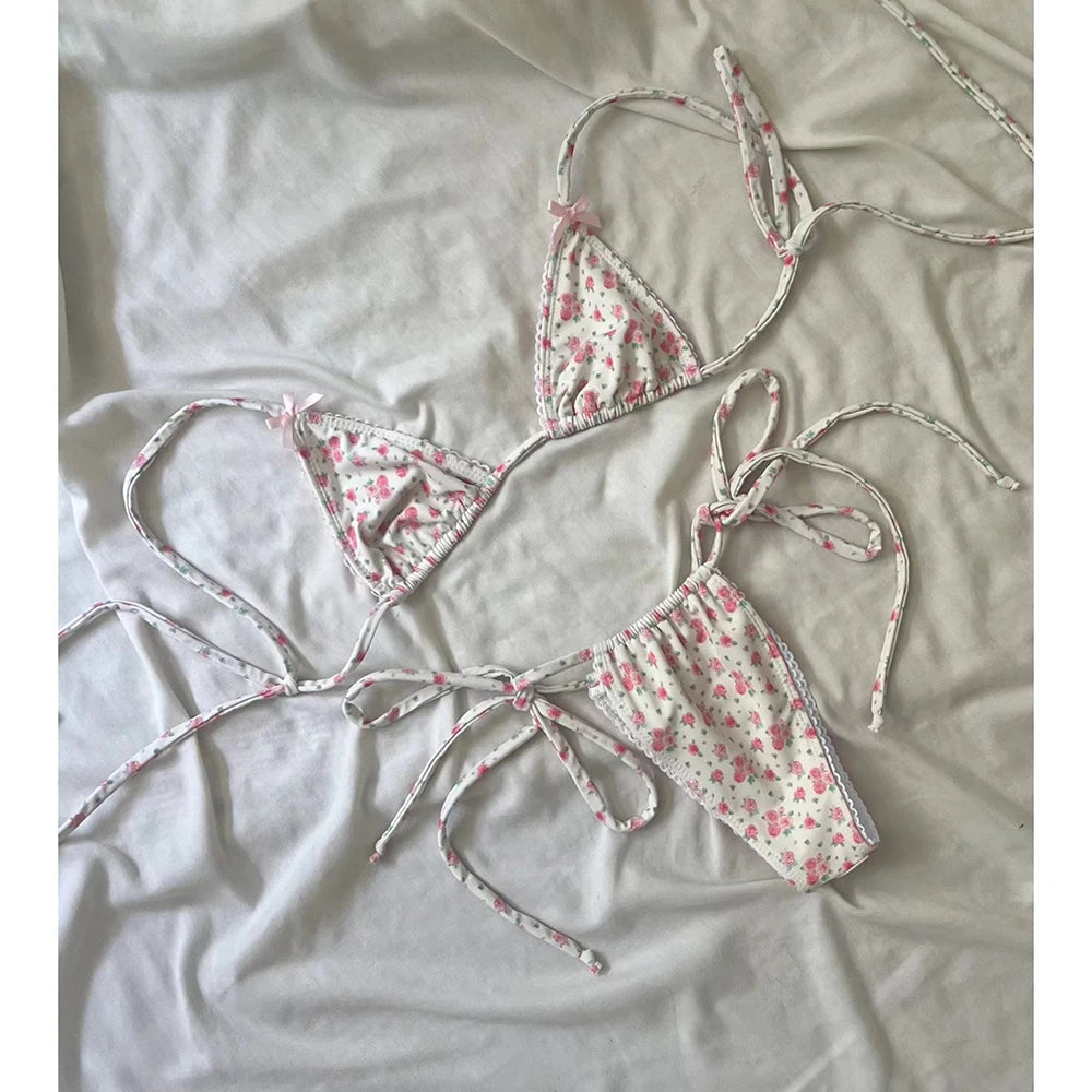 Micro Bikini Set - Sexy Push Up Brazilian Swimwear for Women - ZOOMNSTORE