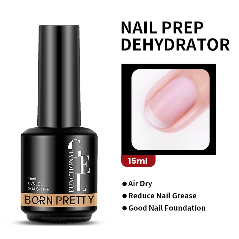 Milky Pink Rubber Base Gel Nail Polish - Glitter Semi-Permanent UV LED Varnish 15ml - ZOOMNSTORE