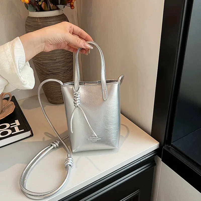 Mini Crossbody Bag - PU Leather Luxury Shoulder Handbag for Women 2024 - ZOOMNSTORE
