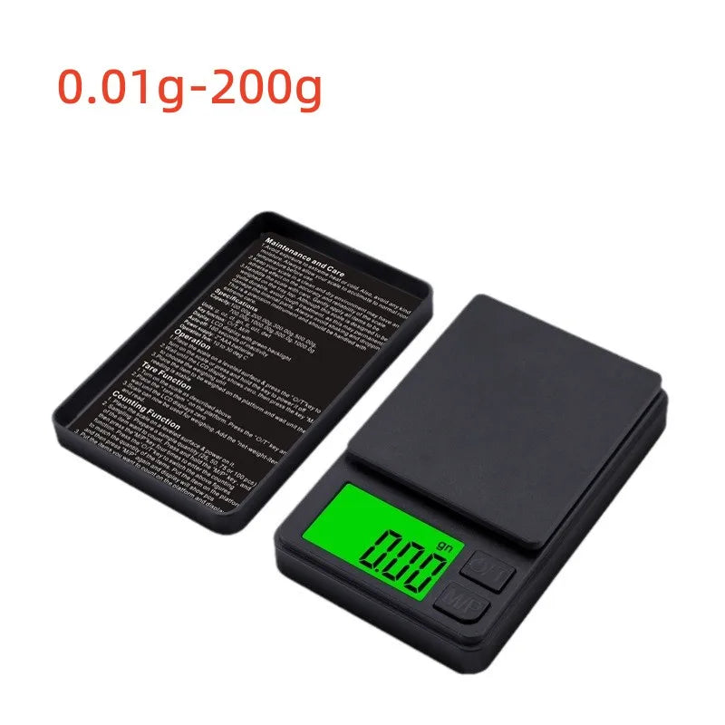 Mini Digital Scale - High Precision 0.01g Portable Electronic Jewelry Scale - ZOOMNSTORE