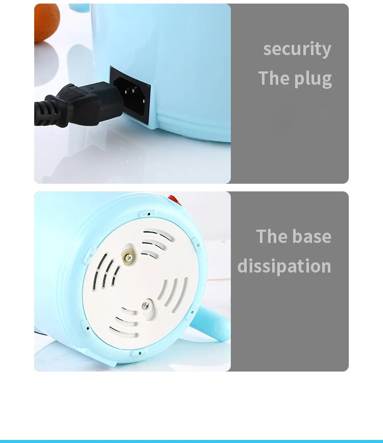 Mini Electric Hot Pot - Multifunction Cooker for 1-2 People Ramen Rice 220V - ZOOMNSTORE