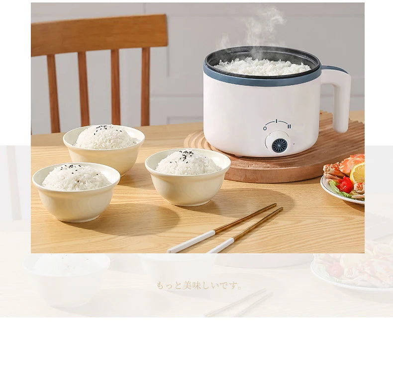 Mini Electric Rice Cooker - Intelligent Multi-Cooker for 1-2 People - ZOOMNSTORE