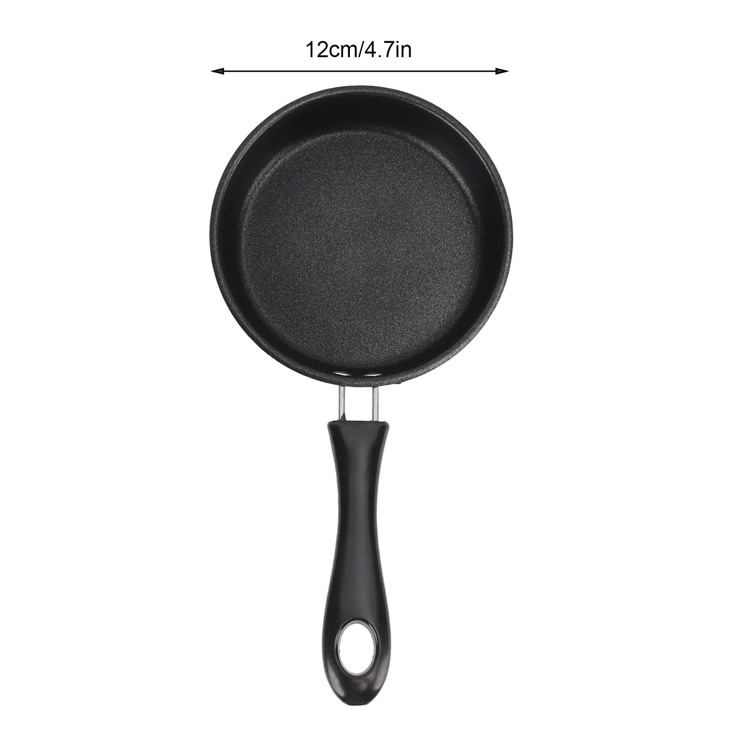 Mini Non-Stick Frying Pan - 12-20cm Stainless Steel Cookware for Eggs and Sauces - ZOOMNSTORE