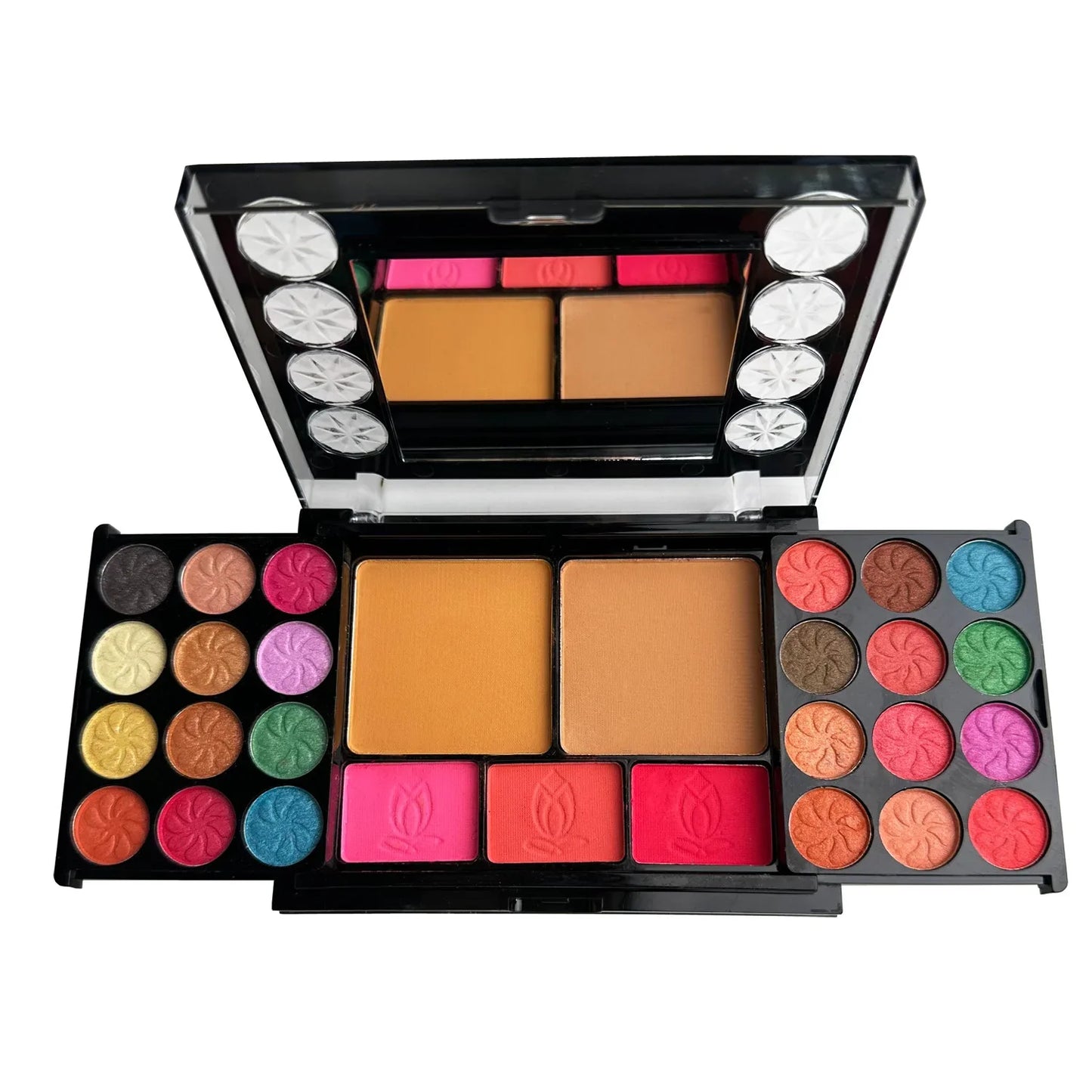 Mini Travel Makeup Palette Kit - 37 Colors Eyeshadow Blush Lipstick Set - ZOOMNSTORE