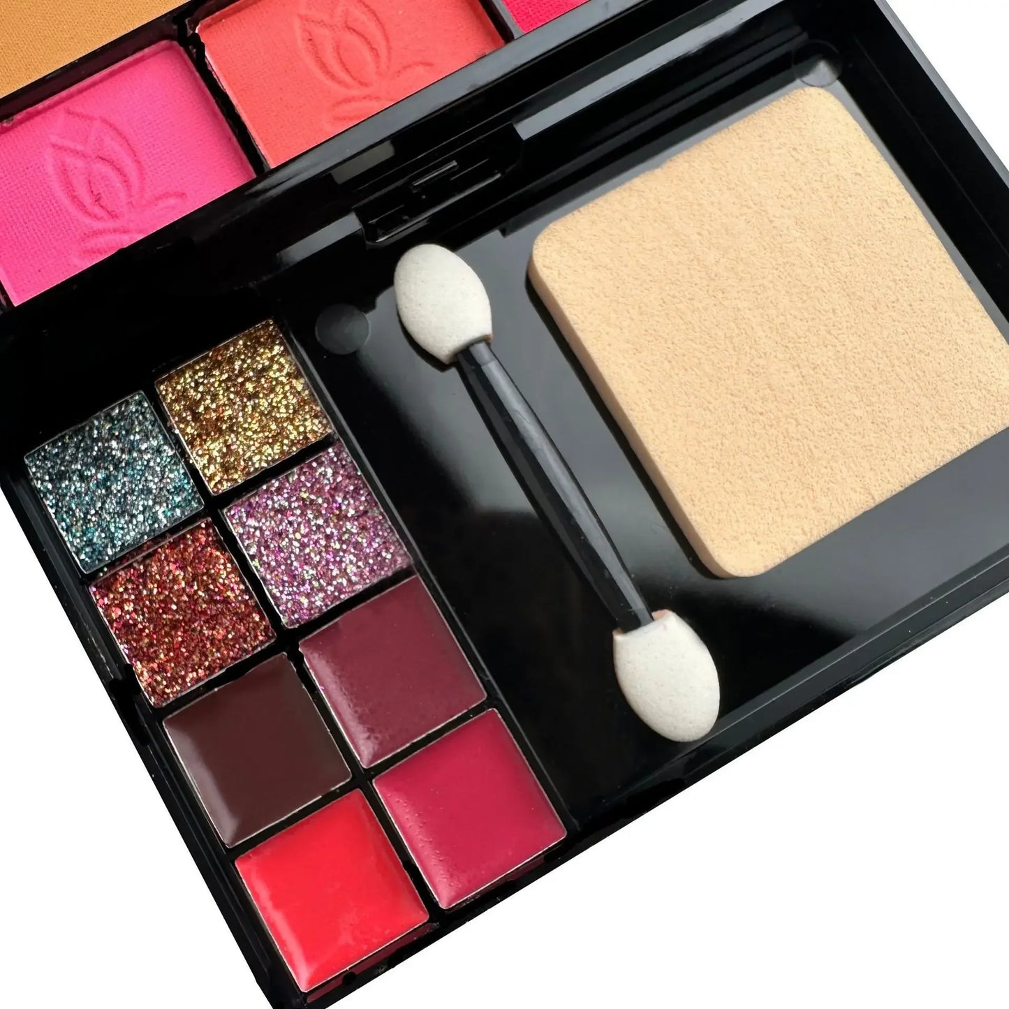 Mini Travel Makeup Palette Kit - 37 Colors Eyeshadow Blush Lipstick Set - ZOOMNSTORE
